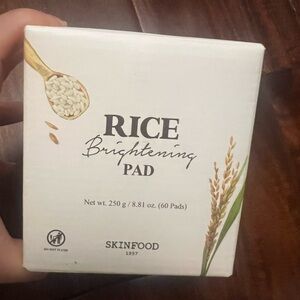 Rice Brightening Pad by Skinfood 100% Natural